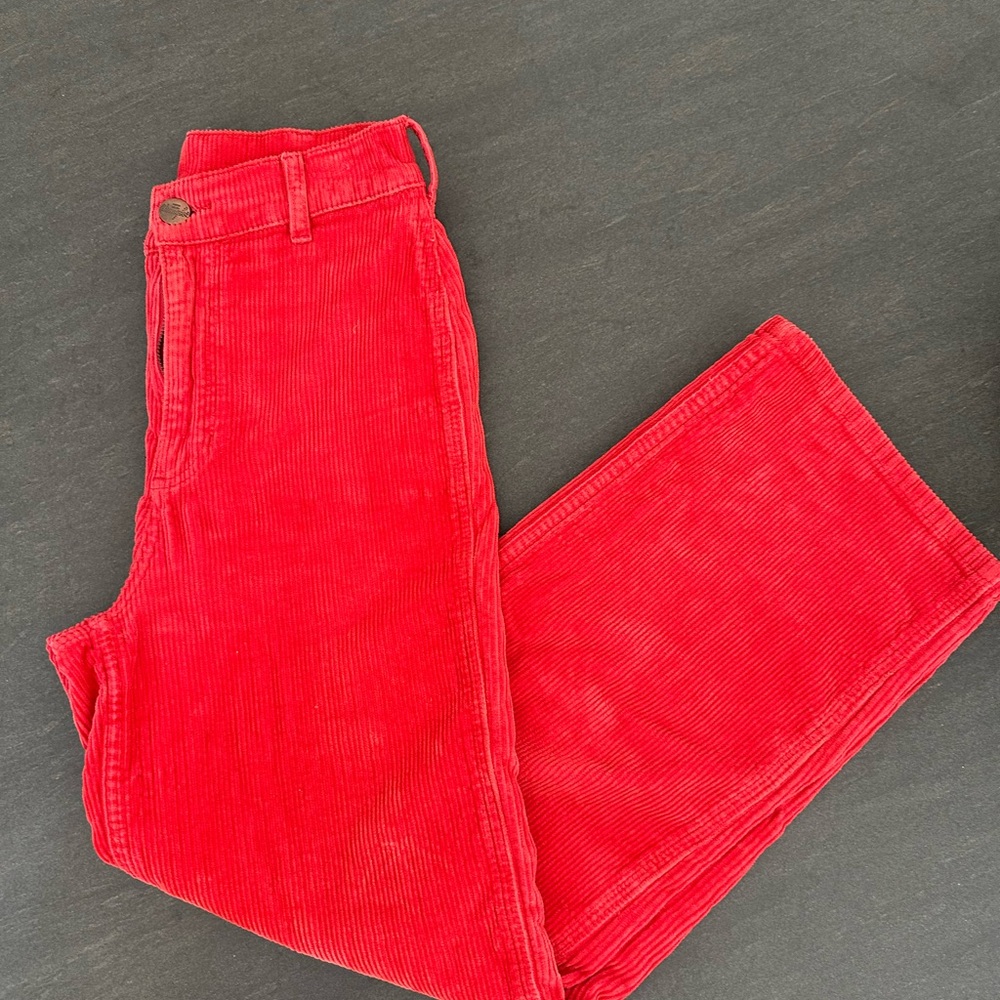 Wrangler Red Corduroy Pants